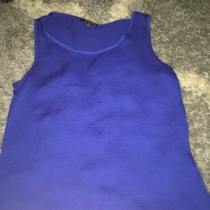 Blue tank top